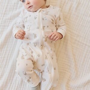 Jamie Kay Bunny Print Kids Pajamas